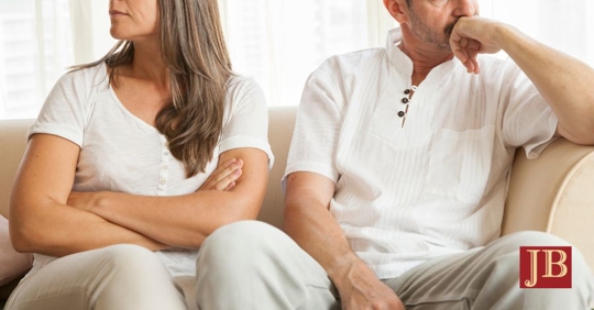 couple thinking of divorce